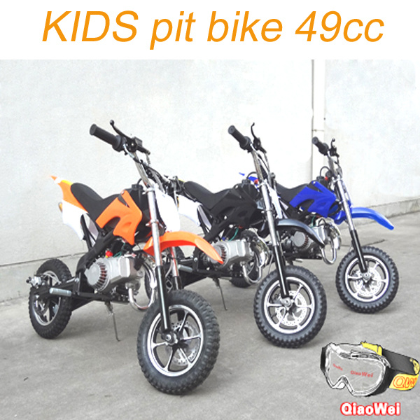 CE 49CC Dirt Bike/Pit Bike/Mini Moto for Kids with Emergency Switch (QWMPB-02B)