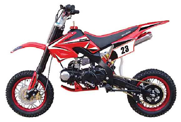 125CC Four Stroke Dirt Bike
