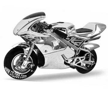 Pocket Bike with Chrome Color (MP02)