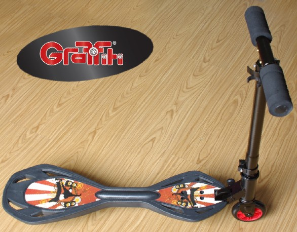 Whiplash Rocking Wave Scooter with a Twist (2112)
