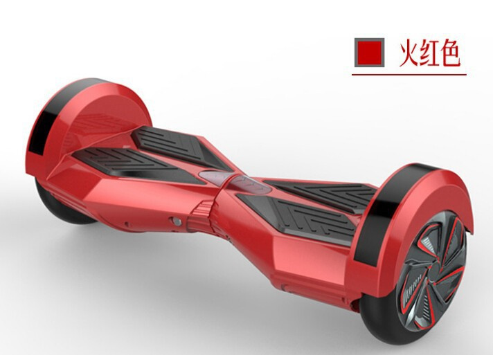 Two Wheels of Smart Scooter with LED and Bluetooth