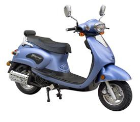 EEC & EPA Gas Scooter (YY50T-25)