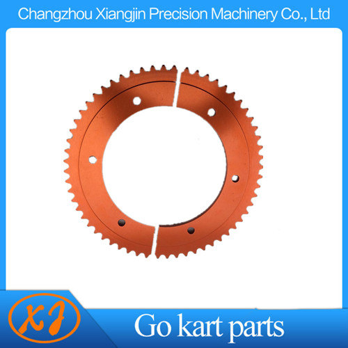 CNC Aluminium Anodized Race Kart Split 35 Sprocket