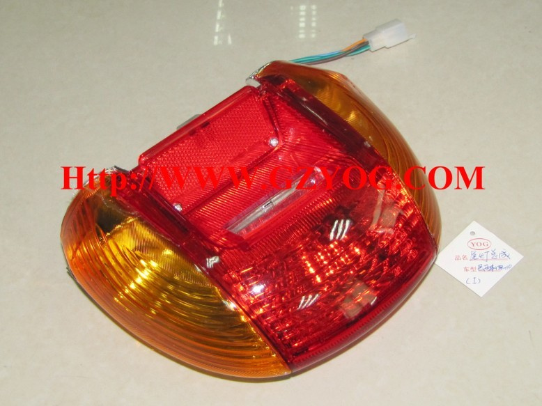 Yog Motorcycle Spare Parts Tail Light Rear Lamp Cub Wave 100 110 Cc