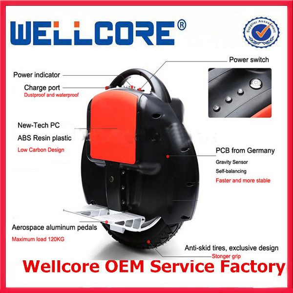 2014 China New Fashion High Quality Scooter, Self Balancing Unicycle, One Wheel Electrical Scooter, Mobility Scooter!