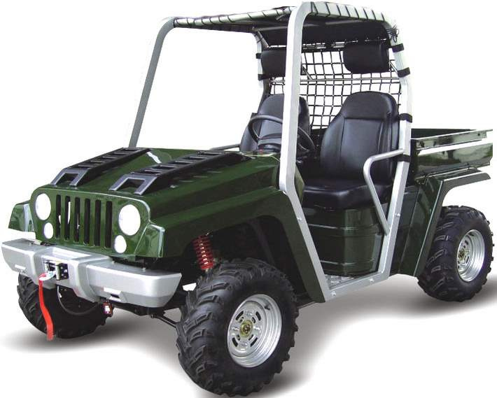 400cc Water Cooling Shaft Drive EEC Utility Vehicle (QYUV400-1)