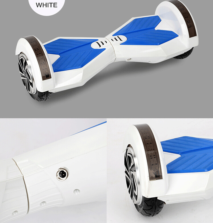 Bluetooth Music LED Light Self Balance Electric Scooter