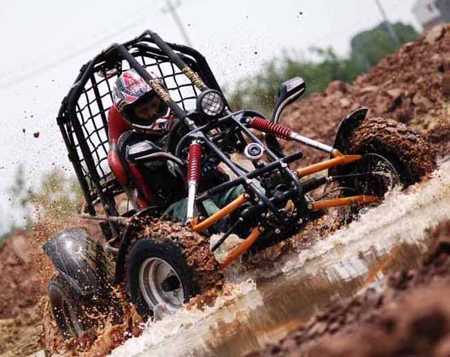 Eec / Coc 250cc Water-Cooled Single Seater Go Kart / Buggy (FG250KA)