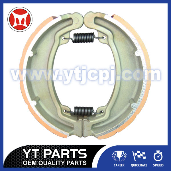 Good Braking Soft Leather Material Brake Shoe for Motorcycle