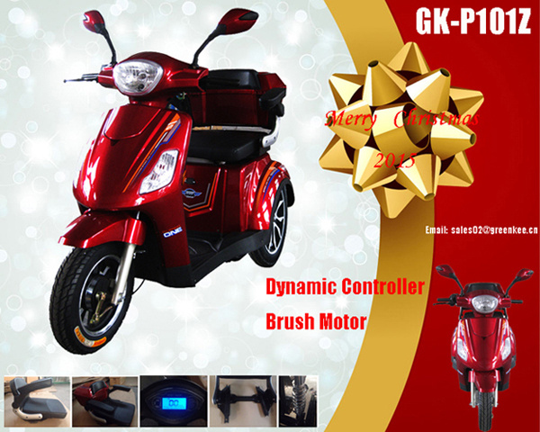 400W Three Wheel Electric Mobility Scooter (DL24800-3)