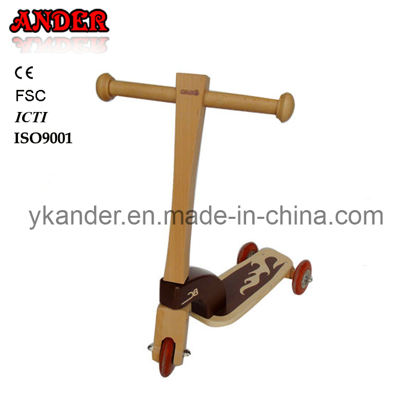 New Kids Wooden Scooter Toy (ANB-62)