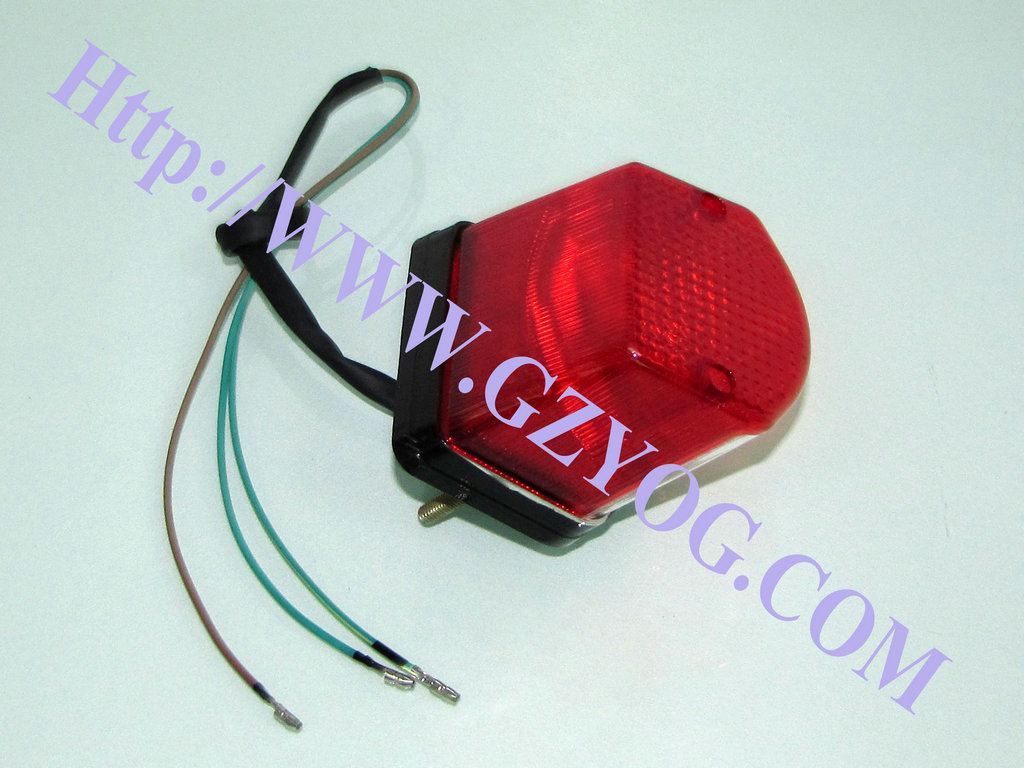 Yog Motorcycle Body Spare Parts Rear Back Light Taillight Complete Cg125 Gn125 Bajaj Tvs CT100 Star Ax4 100 Akt125 Italika Keeway Tayo Haojue Horse Wy Dy100 Biz