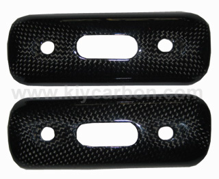 Carbon Fiber Collectors Guards for Ducati Monster S2r 1000
