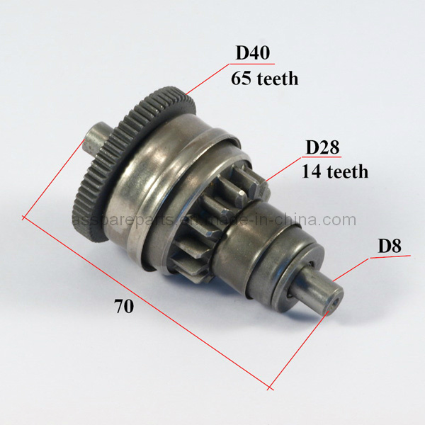 Gy6 125cc Engine Starter Drive for Motorcycle Parts (EGO10)