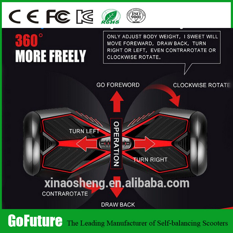 Portable Two Wheels Self Balancing Scooter Self Balancing Electric Scooter High Quality Mini Self Balancing Scooter