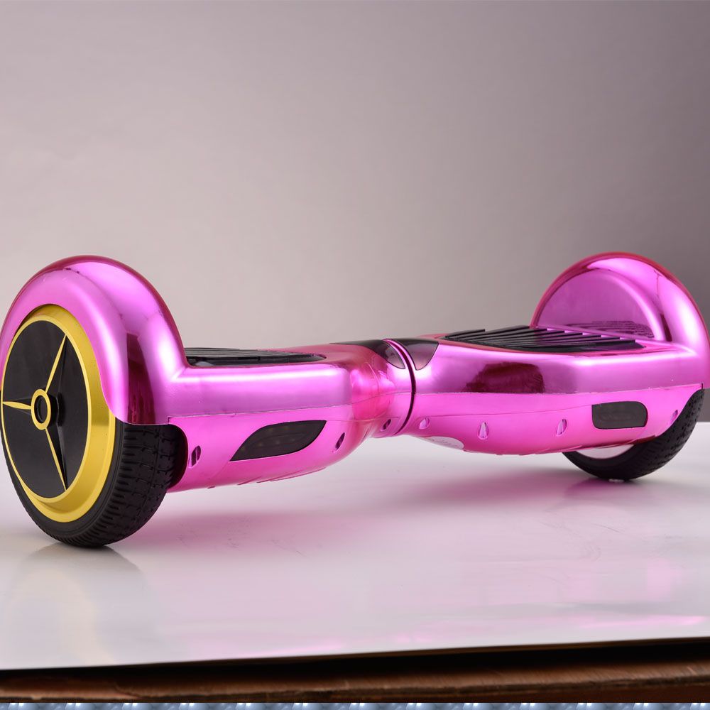 Two Wheels Self Balance E-Smart Scooter with Bluetooth Chrome Color