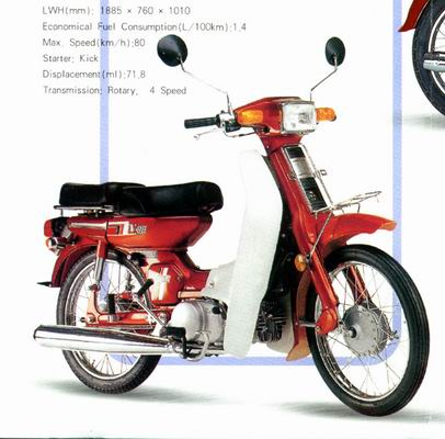 Motorcycle CY80