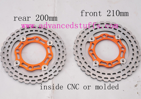 Floating Discs for Dirt Bikes