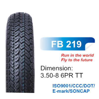 ISO E-MARK Motorcycle Parts Scooter Tyre 350-8