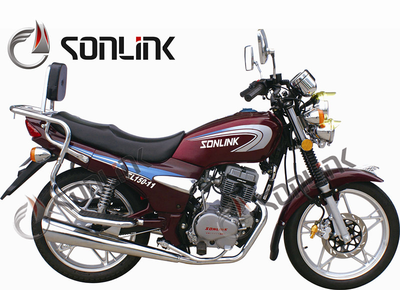 125/150cc Disc Brake Alloy Wheel Double Mufflers Motorcycle (SL125E1