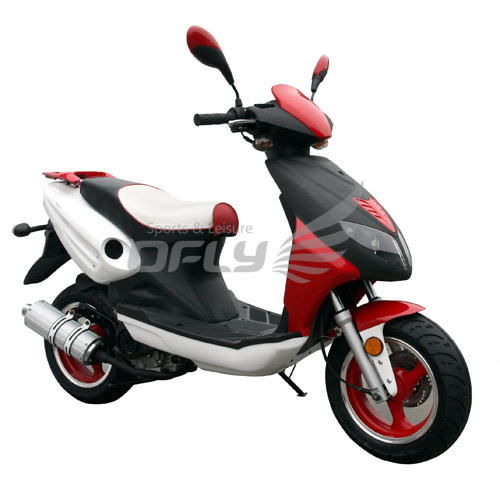 Gasoline Motorcycle, Motor Bike, 125cc Gas Motor Scooter