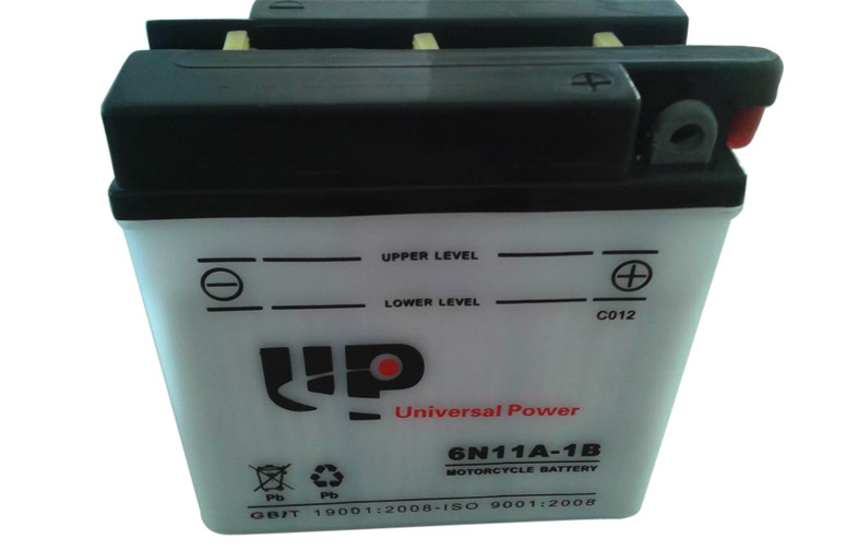 Dry Charged Motorcycle Battery 6n11A-1b 6V 11ah