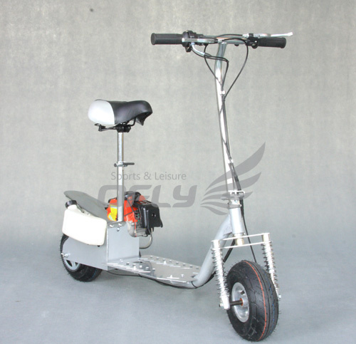 Foldable Gas Scooter with Steel Board (GS4903)