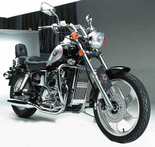 Motorcycle with EEC (QYMT250)
