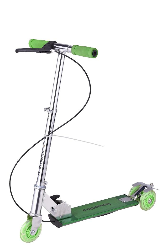 3 Wheel Kick Scooter with Handbrake