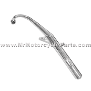 6015099 Steel Motorcycle Muffler for Ax100