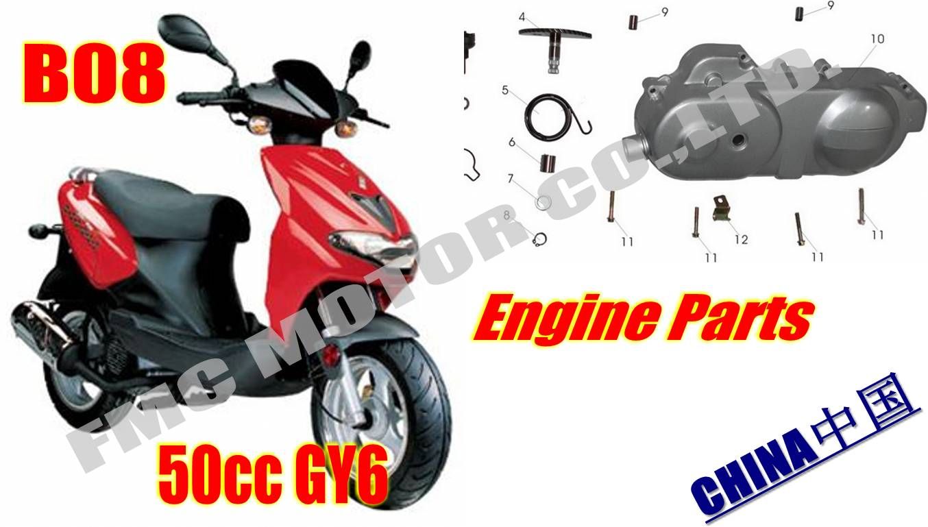 Gy6 80CC Engine Parts