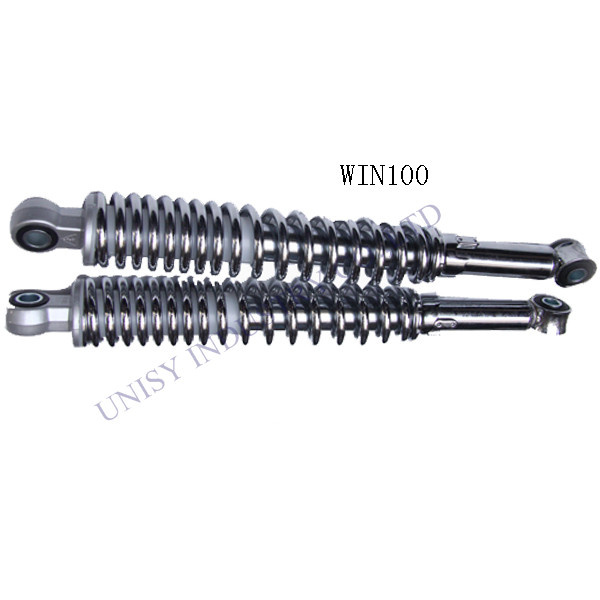 Win 100 Motorcycle Rear Shock Absorber with Yellow /Black/Silver Colour