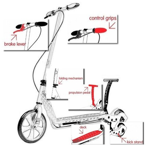TTGO Pulse Sliding Nitrous Scooter