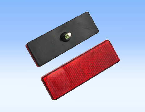 Side Rectangle Reflector of Motorcycle