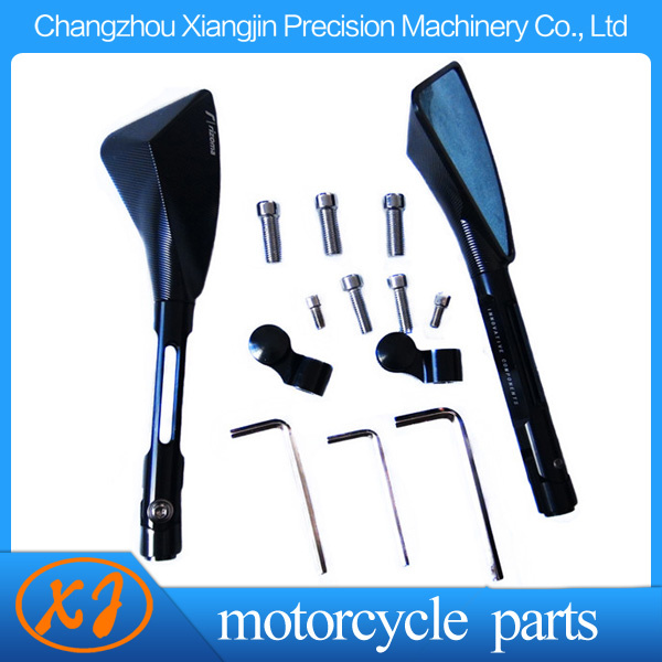 Universal CNC Motorcycle Triangle Aluminum Mirror