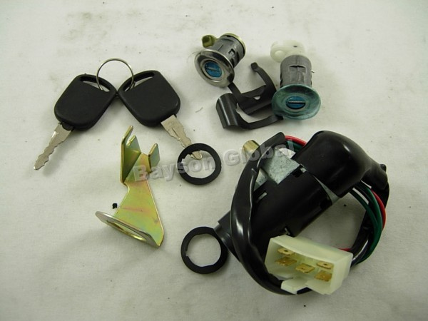 Ignition Lock / Key Cylinder Set Scooter Parts#62402
