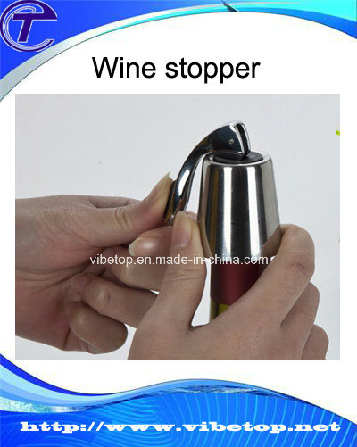 Metal Wine Stopper for Wedding Gift