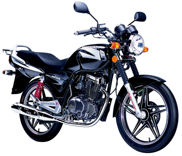 EC Motorcycle (HK125-7-Black)