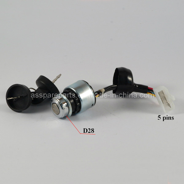 250cc ATV 5 Wires Ignition Key Switch (AT007)