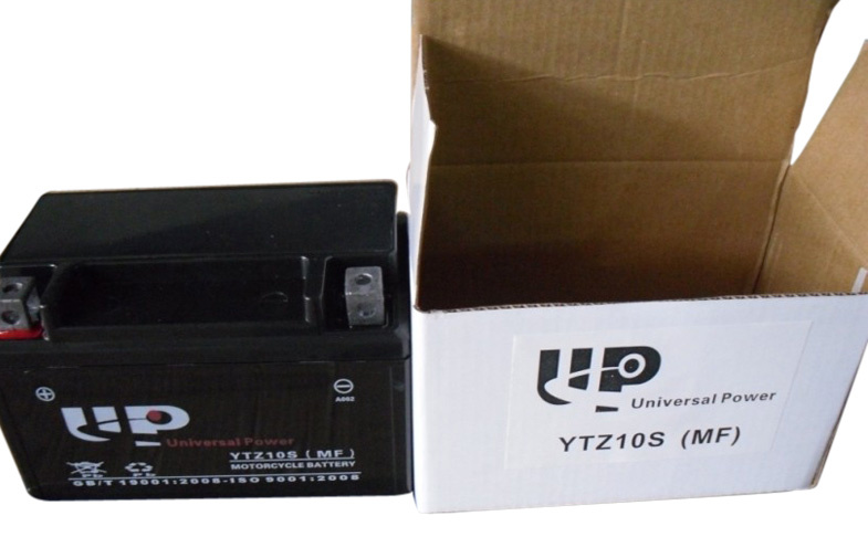 12V 8.5ah Dry Charged Mf Motorcycle Battery with Acid Pack
