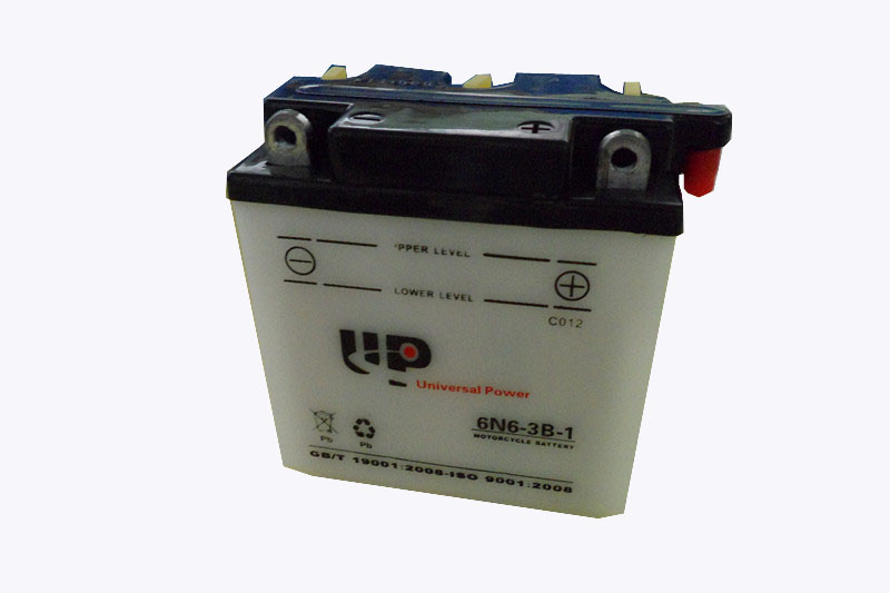 Dry Motorcycle Battery 6V6ah (6N6-3B)