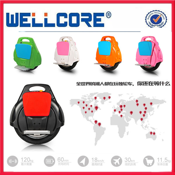 2015 Hottest Self-Balacing Electric Unicycle Scooter with Max Speed 18km/H