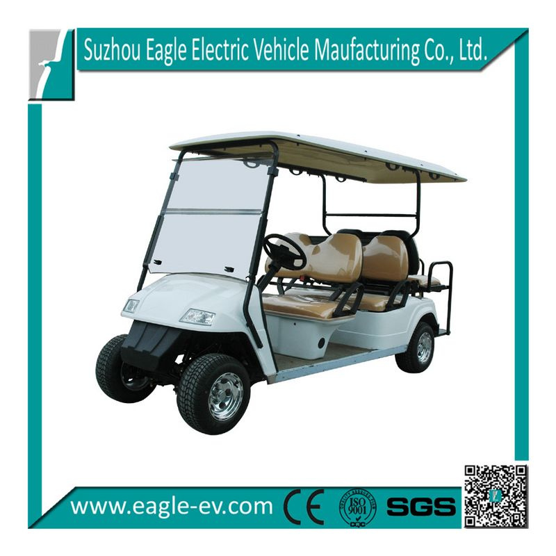 Electric Utility Buggy, Eg2048ksf, 6 Seater, with Jump Seat, 48V 4kw DC