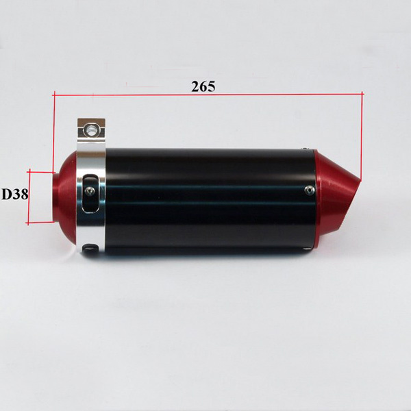 High Quality Muffler for 50cc Motorcycle (DM002)