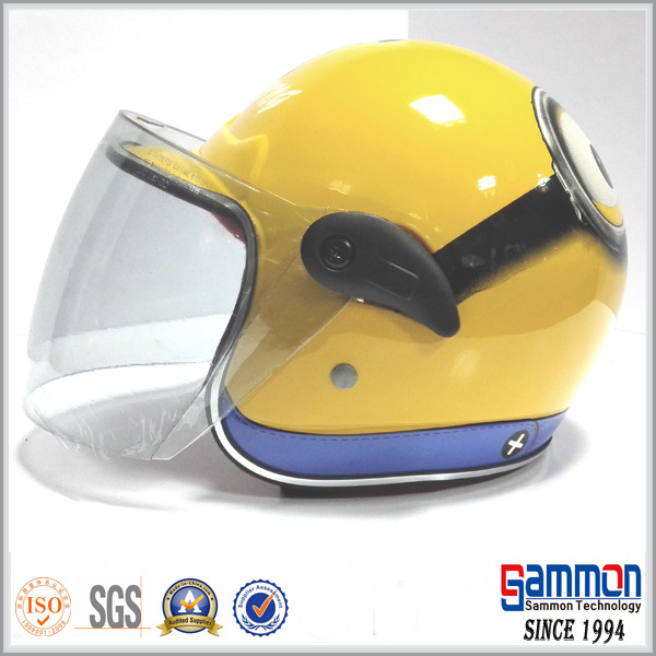 Cute Open Face Motorcycle/Motorbike Helmet for Children (KH602)