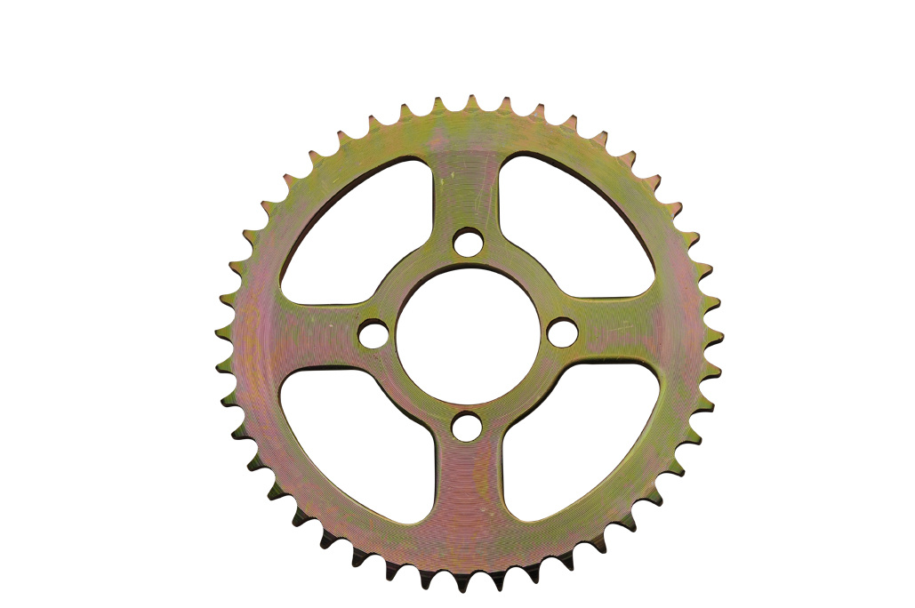 Motorcycle Sprocket/Colorful Zinc