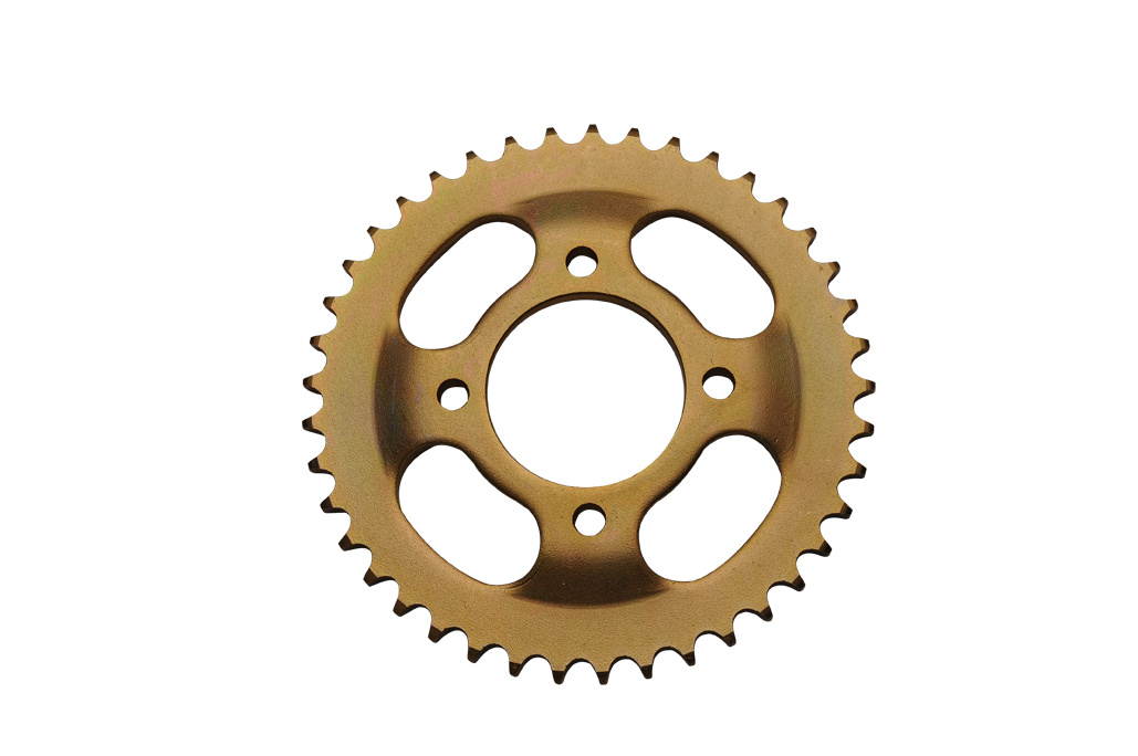 Motorcycle Sprocket/Rear Sprocket/Gold Color