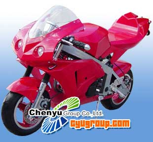 Single Cylinder, Air-Cooling, 2 Stroke  Pocket Bike (Cymt-A6 )
