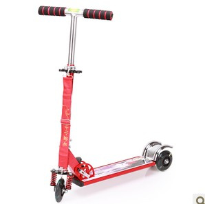 All Aluminium Kick Scooterg Red (8806)