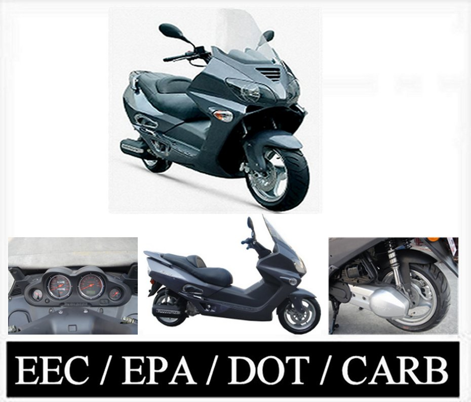 2008 Model European Design 150cc / 250cc Scooter EEC / EPA / CARB Approved